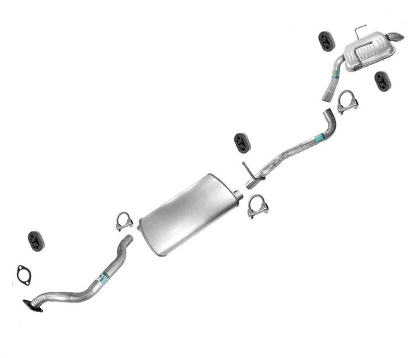 Single Exhaust System For 09-17 3.6L Chevy Traverse LS LT SINGLE EXHAUST ONLY