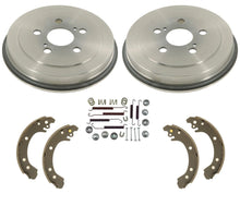 Brake Drums Brake Shoes and Springs For 2003-2008 Toyota Corolla Vin # 1 or 2
