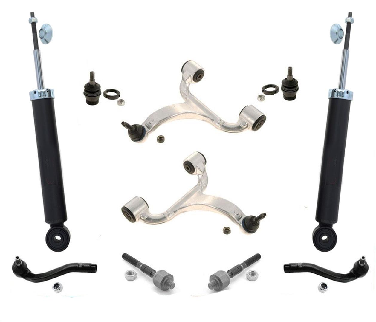Bujes de brazos de control superior delantero bola inferior Jt Tie Rd 98-03 ML320 03-05 ML350 10 piezas