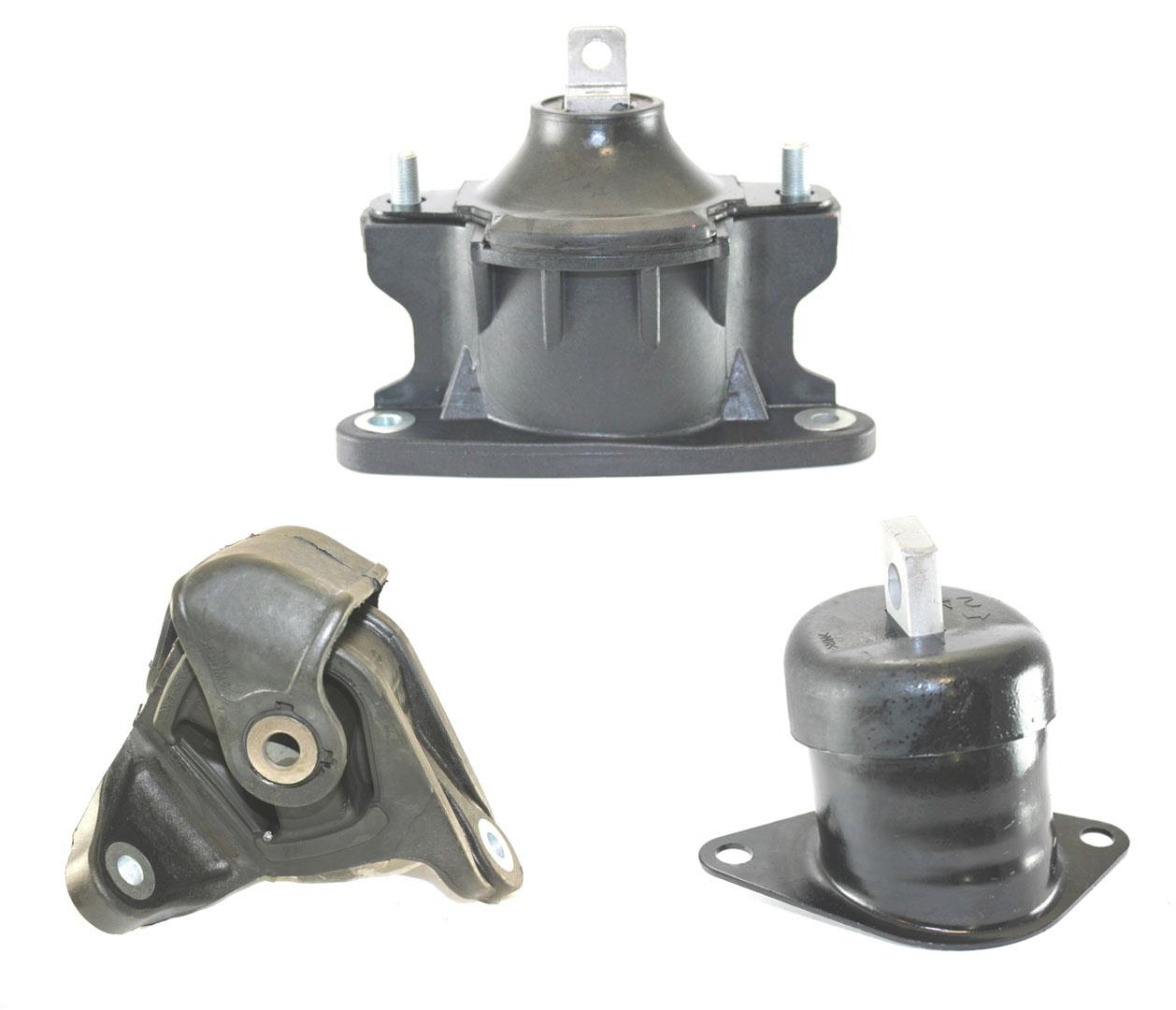 Se adapta a Honda Accord 08-12 2.4L soportes de motor delantero y trasero 3 piezas
