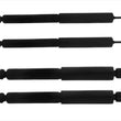 Front and Rear Shocks Absorbers For 1987-1995 Jeep Wrangler 4pc Kit