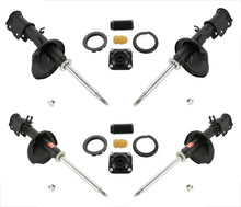 Puntales delanteros y traseros con soportes de puntal superior, 6 piezas para KIA Spectra 1.8L 02-04