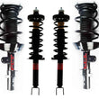 4 100% New Complete Spring Struts Fits For 13-15 2.4L 4 Door Honda Accord