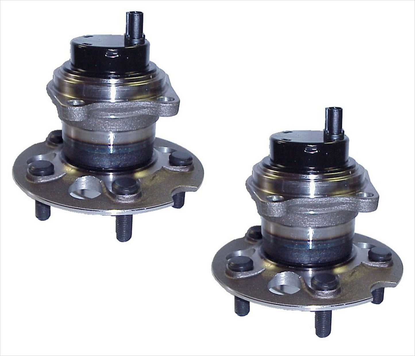 2- Conjunto de cubo de rodamiento de rueda trasera para Toyota RAV4 96-05 con tracción delantera