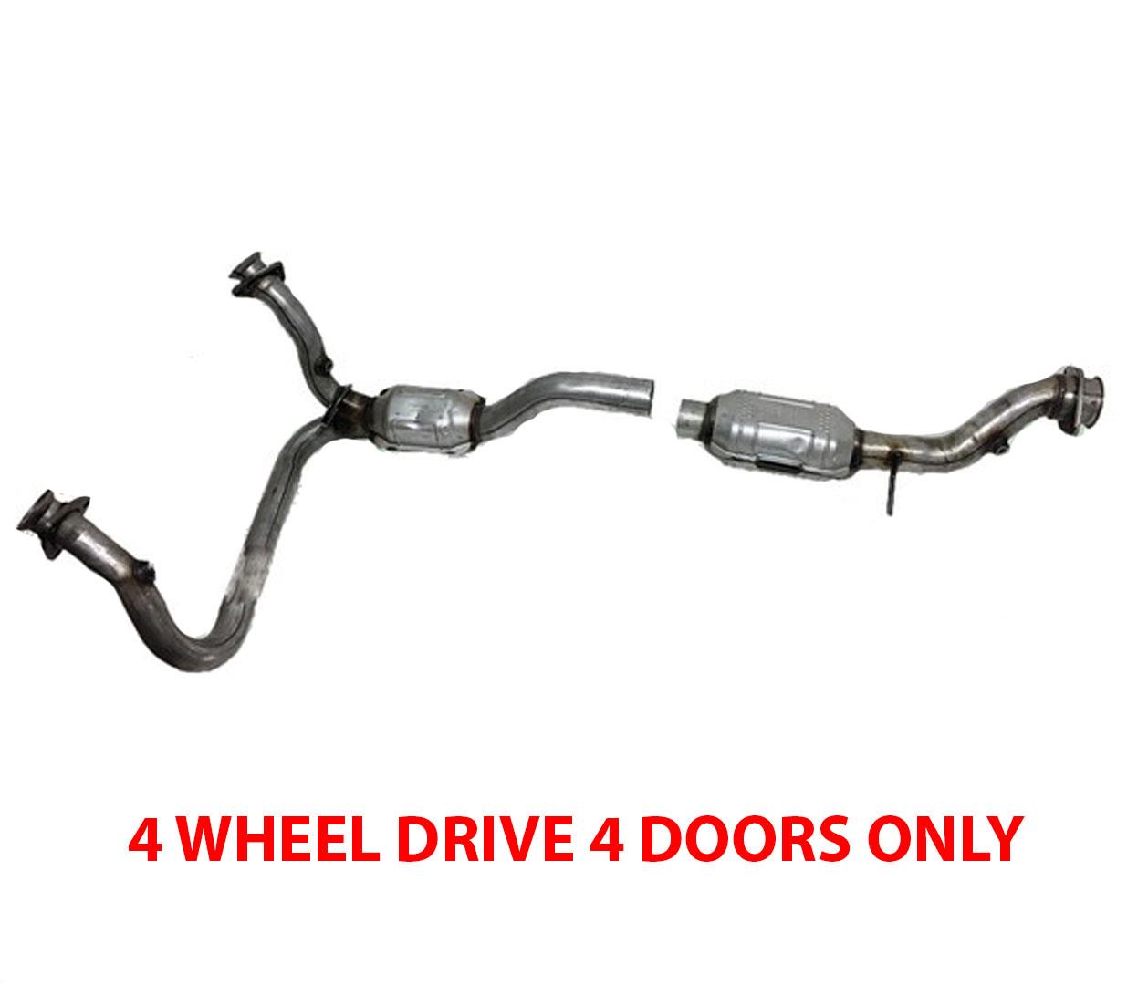 Fits Chevrolet Blazer 00-05 4.3L 4 Wheel Drive 4 Doors Front Catalytic Converter