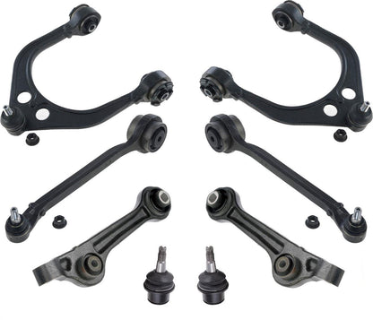 Lower & Upper Control Arms For 2011-2022 Chrysler 300 3.6L 5.7L Rear Wheel Drive - Photo 1