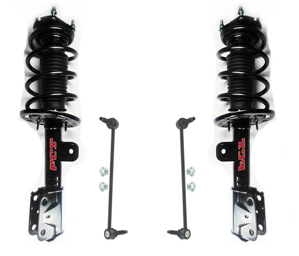 Front Complete Struts Sway Bar Fits For FRONT Wheel Drive Ford Explorer 11-12 4p