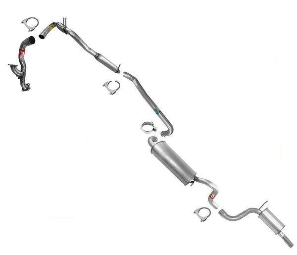 Fits 11-16 Chrysler Town & Country 3.6L After Manifold Exhaust System Made USA