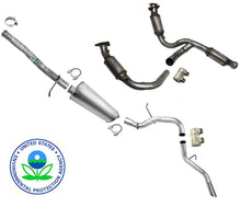 Fits 09-13 GMC Sierra 1500 With 133 Inch Wheel Base Cat Converter Exhaust System