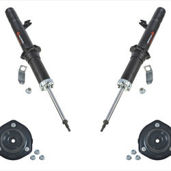 Fits For 09-13 Mazda 6 Automatic Trans Front Struts W Upper Strut Mounts 4pc