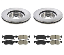 F Disc Brake Rotors Brake Pads Fits For 12-15 Mercedes ML350 4 Matic No AMG