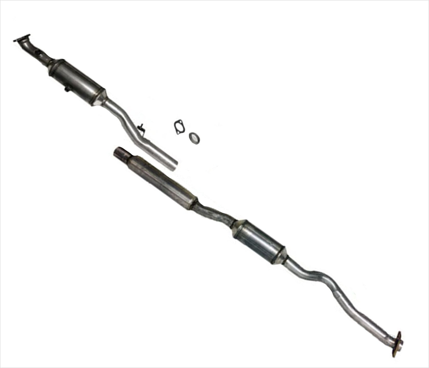 El convertidor catalítico de tubería se adapta a 12-17 Mitsubishi Lancer 2.4L TODAS LAS RUEDAS