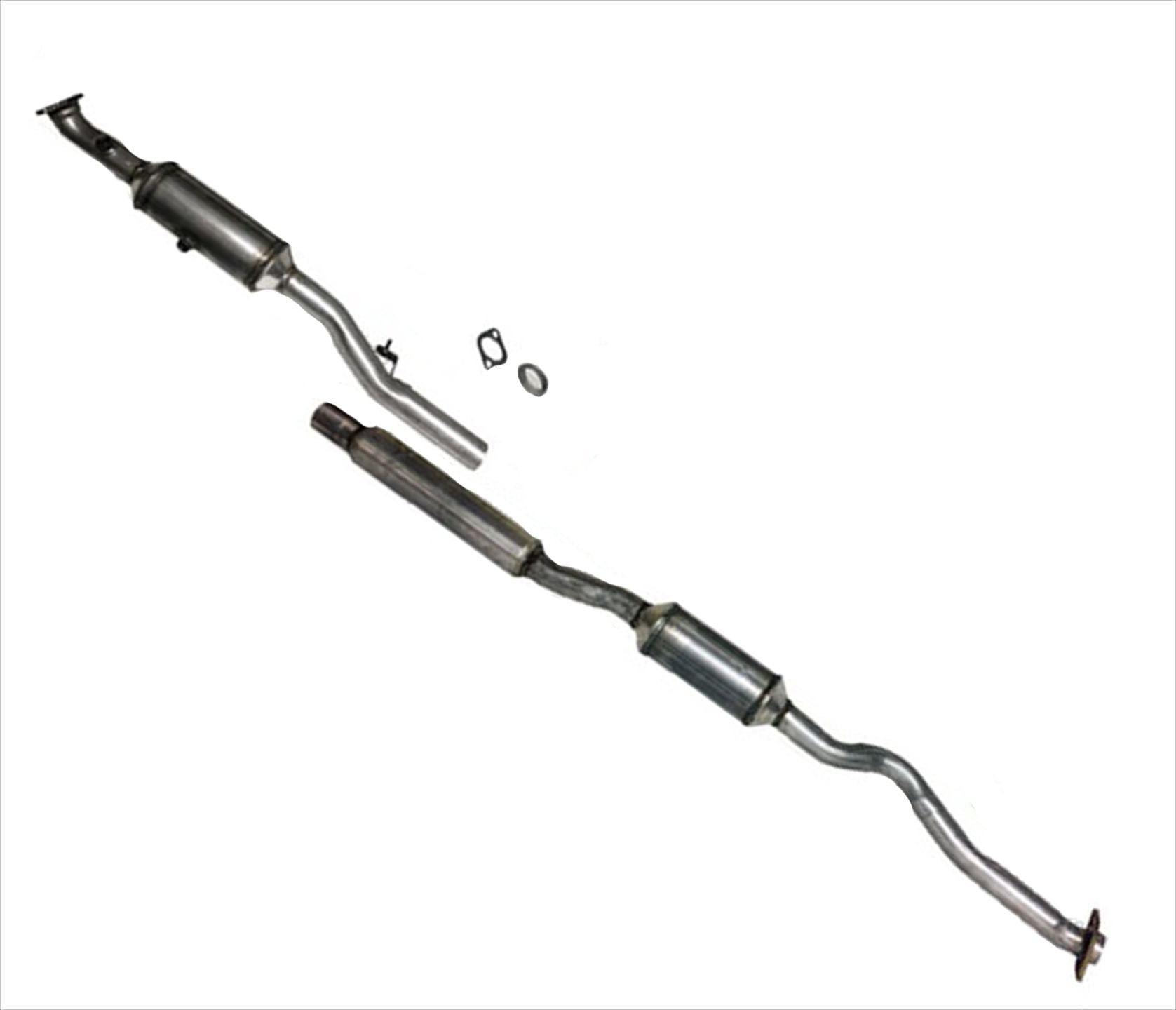 El convertidor catalítico de tubería se adapta a 12-17 Mitsubishi Lancer 2.4L TODAS LAS RUEDAS