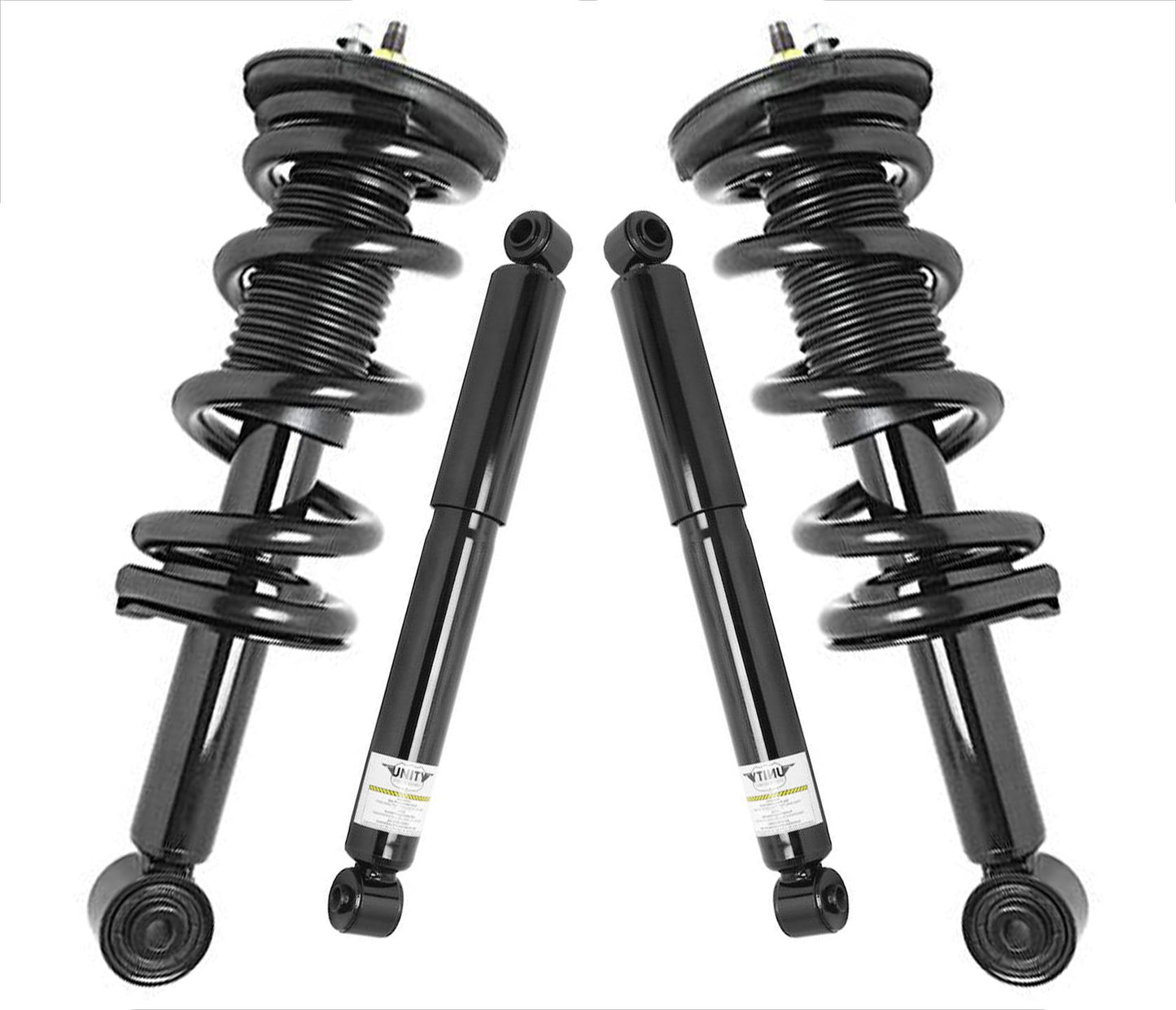Front Complete Spring Struts + Shocks Fits12-19 Nissan NV1500 2500 4Pc