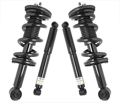 Nuevos puntales de resorte delanteros completos + amortiguadores para Nissan NV1500 2500 12-17, 4 piezas