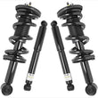 New Front Complete Spring Struts + Shocks Fits For 12-17 Nissan NV1500 2500 4Pc