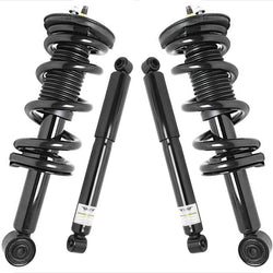 New Front Complete Spring Struts + Shocks Fits For 12-17 Nissan NV1500 2500 4Pc