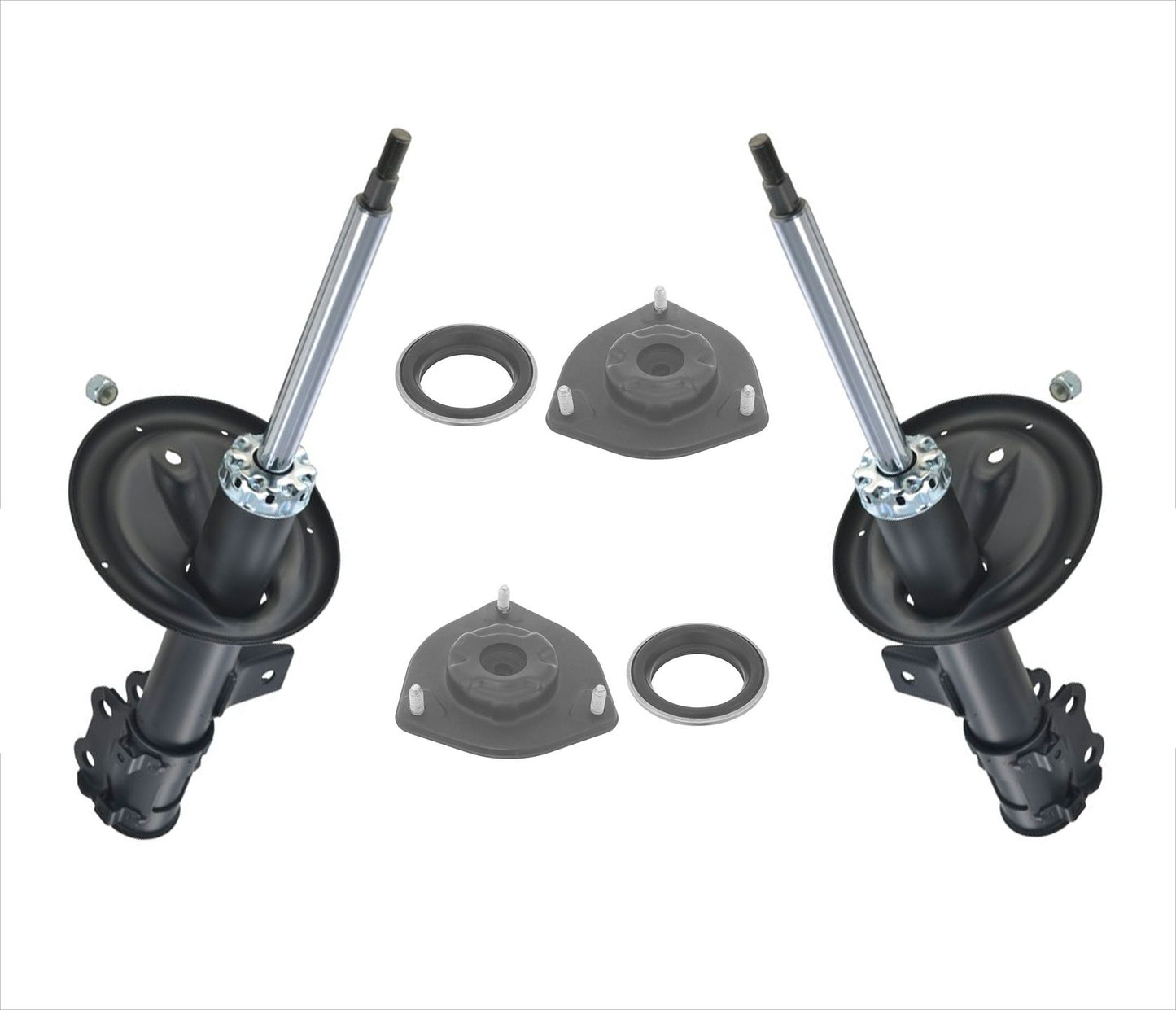 Se adapta a puntales delanteros Kia Optima 07-10 con kits de montaje de puntal superior, kit de 4 piezas