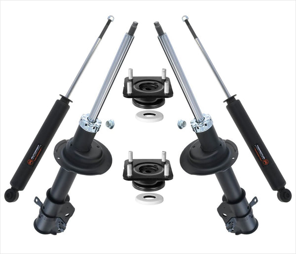 Fits For 07-12 Mazda CX-7 Front Struts With Upper Strut Mount Kits 6pc Kit