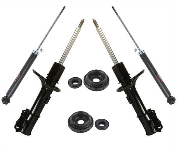 Fits For 04-09 Chevrolet Aveo Front Struts + Shocks W Upper Strut Mounts 6pc