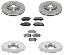 Brake Disc Rotors & Ceramic Pads for 2015-2017 Chrysler 200 W/ 305MM
