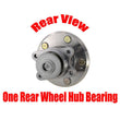 100% ONE REAR Brand New Wheel Hub Bearing for Hyundai Azera 2006-2010