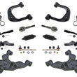 Front Lower & Upper Control Arms Tie Rods & Links For Toyota Tundra 2000-2003