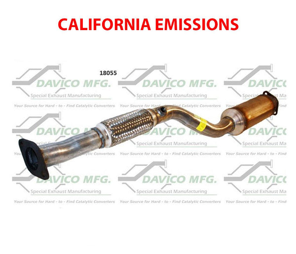 Rear Catalytic Converter Fits 01-2003 Hyundai Elantra 2.0L California Emissions