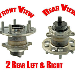 (2) Rear Wheel Hub Bearing Fits Toyota SIENNA 04-10 Front Wheel Drive