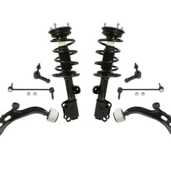 100% New Front Struts Lower Control Arms Tie Rods Sway Bar Links Ford Flex 13-17