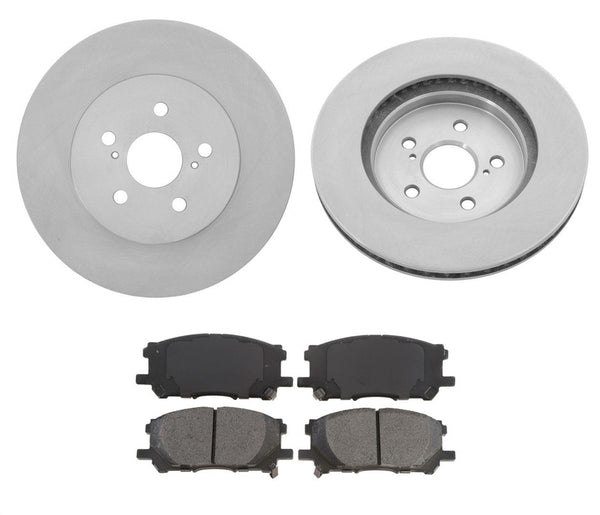 Se adapta a rotores de freno delanteros Lexus RX330 3.3L 04-06 y pastillas de disco de freno de cerámica, 3 piezas