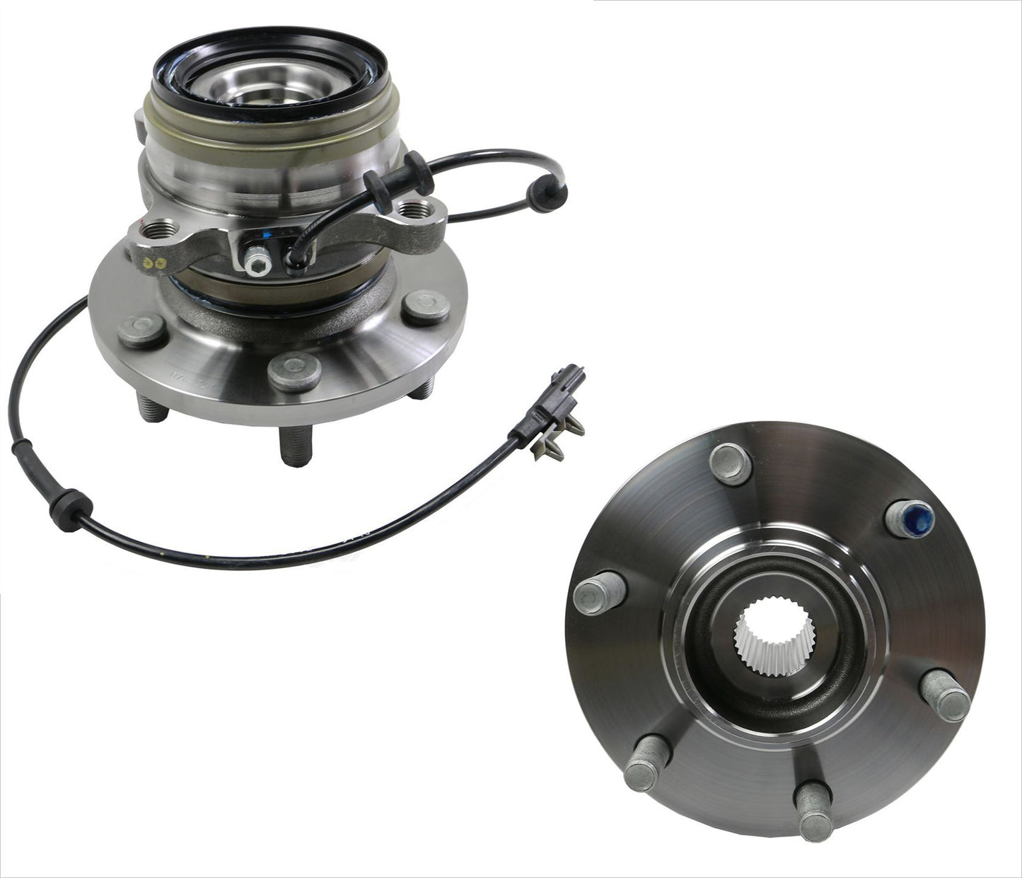 Conjunto de cojinete de cubo de rueda delantera de 2 ruedas con tracción en las 4 ruedas para Nissan Titan XD 16-19