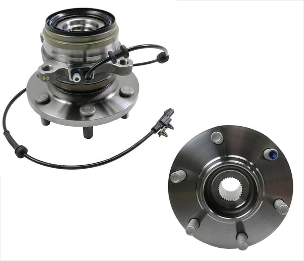 Conjunto de cojinete de cubo de rueda delantera de 2 ruedas con tracción en las 4 ruedas para Nissan Titan XD 16-19