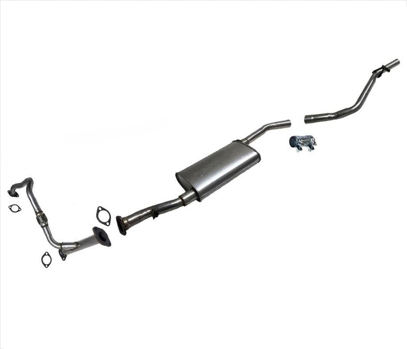 Silenciador de tubo del sistema de escape 3.3L para Nissan Xterra 00-02 4 ruedas motrices 4X4