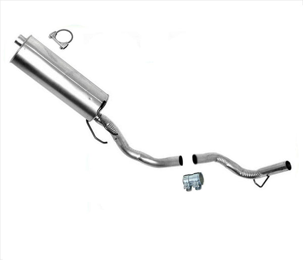 New Rear Muffler With Tail Pipe Fits For 1995-2004 Toyota Tacoma 2.7L