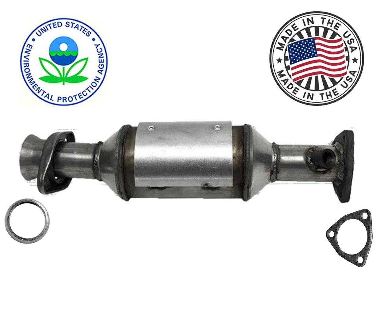 Nuevo convertidor catalítico trasero compatible con Honda CR-V 1997-2001 fabricado en EE. UU.
