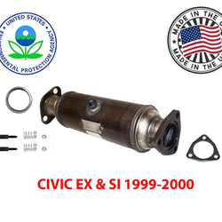 Fits for Honda Civic 99-2000 EX Si 1.6L Catalytic Converter With Bolts & Gaskets