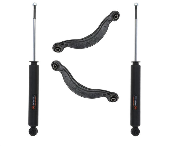 Brazo de control superior trasero izquierdo derecho y amortiguadores traseros para Mazda CX-7 2007-2012, kit de 4 piezas