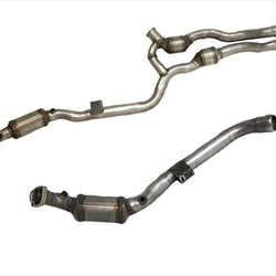 L&R Pipe With (4) Catalytic Converters Fits For 04-06 Mercedes Benz E55 AMG