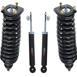 Fits 98-03 ML320 Without Spare Tire Rear Complete Struts & Front Shocks