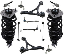Front Complete Struts Lower Arms BJ Tie Rods & Links For 03-14 Volvo XC90