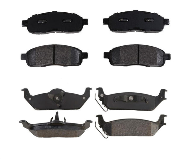 Fits 2004-2009 Ford F150 PICK UP Front & Rear Ceramic Brake Pads