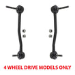 Fits 00-04 F-250 SUPER DUTY 4 Wheel Drive (2) Front Stabilizer Sway Bar Links