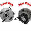 Front L & R Wheel Hub Bearings fits Pontiac G5 with 4 Studs 4 Wheel ABS 07-10