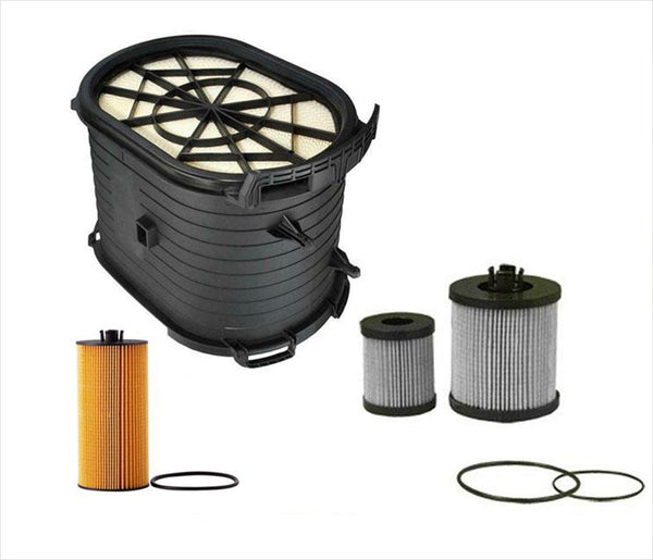 Oil Fuel Air Filter For Ford Diesel F250 F350 6.0L Turbo 2003-2006 4C3Z-9601-AA