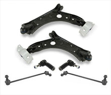 6 barras de acoplamiento y eslabones de brazos de control inferiores delanteros para Volkswagen Jetta 05-14