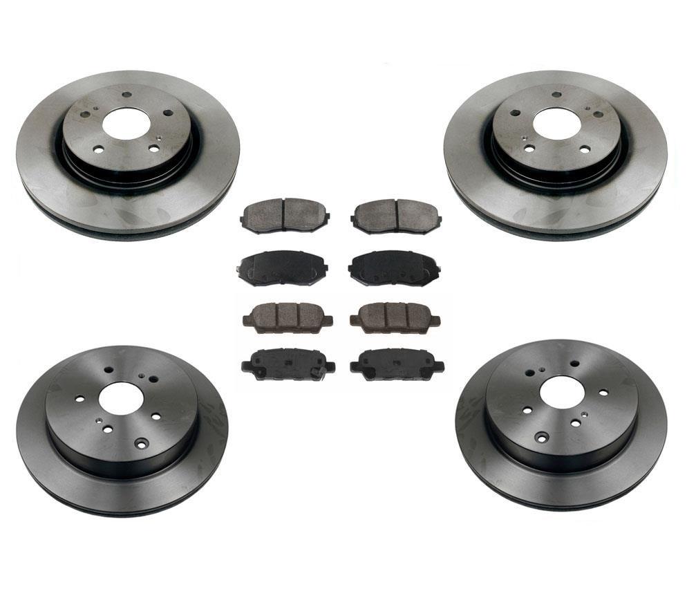 Front & Rear Rotors Brake Pads for Suzuki Grand Vitara 2009-2013 6pc