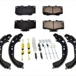 Front Ceramic Pads & Brake Shoes Brake Springs Fits For Toyota 4 Runner 1996-00