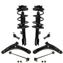 Front Coil Spring Struts & Steering Chassis Kit for Mitsubishi GTS Lancer 08-11