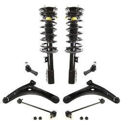 Front Struts Steering Kit for Mitsubishi Outlander 3rd Row Seating V6 3.0L 07-09